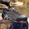 Men's Lightweight Non-Slip Genuine Leather Hiking Shoes - Breathable, Wear-Resistant Outdoor Shoes for Hiking and Travel (Unisex).