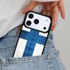 Finland Flag Phone Case for iPhone 16e 15 14 13 12 17 Pro Max Plus Air 17pro Cover Coque