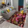 Paisley Flower Tree of Life Indian Culture Rugs for Living Room Bedroom Door Mats Decor Carpets Bathroom Kitchen Non Slip Rugs