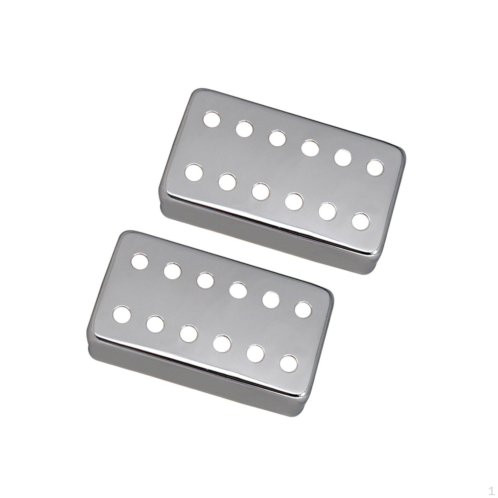 2 шт. Крышка звукоснимателя для гитары, двойные крышки для 6-струнных деталей Argent