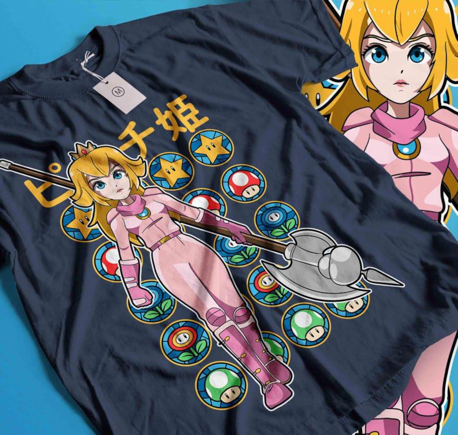 Princess Peach Shirt, It s Peach Time Shirt, Super Shirt, Princess Peach And Friends Shirt, Birthday Girl Shirt M