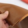 Pelle bovina pieno fiore colore cachi scuro spessore 1,5 mm per pantofole fresche, scarpe in pelle fai-da-te fatte a mano, tessuto in pelle