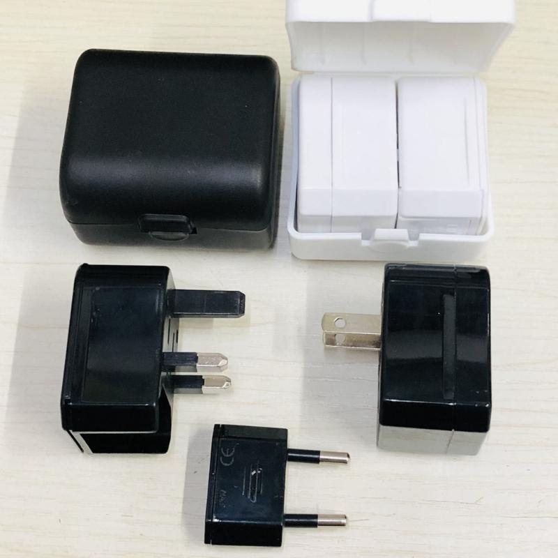 Sada univerzálních napájecích adaptérů pro cestování 3 ks Velikost Funguje v zásuvkách USA Evropy Velké Británie Austrálie