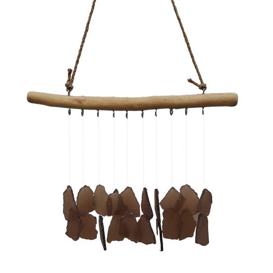 

Морское Стекло Музыка Ветра для Улицы Ручная Работа Прибрежный Стиль Синее Стекло Море Искусство для Дома Внутри Снаружи Сада Декор Дома Подарок на Новоселье для Женщин