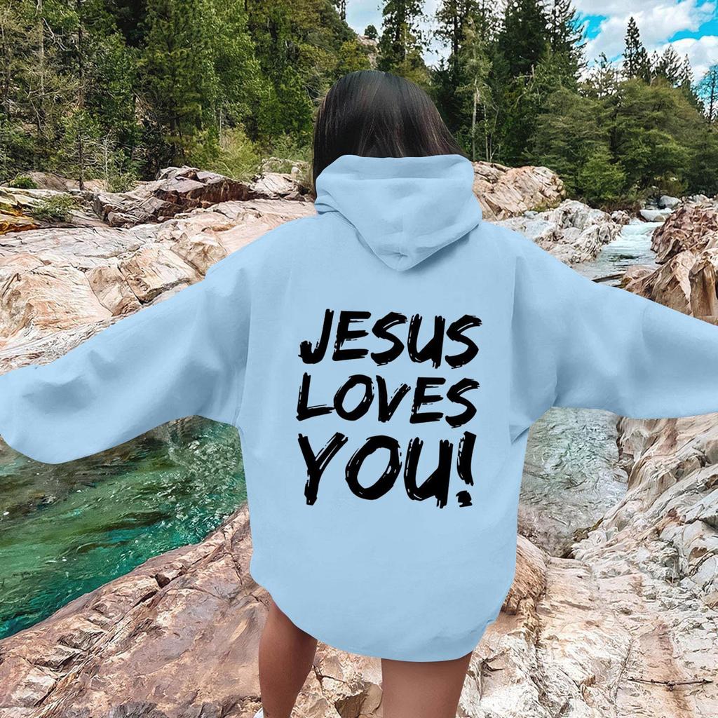 Women's Casual Fashion Outfit Sweatsuit Printed Long Sleeved Casual Hooded Sweatshirt