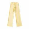 Women's High-Waisted Drapey Drawstring Pants – Casual, Loose-Fit, Mid-Low Waist Sweatpants for Home, Yoga, & Autumn Comfort.