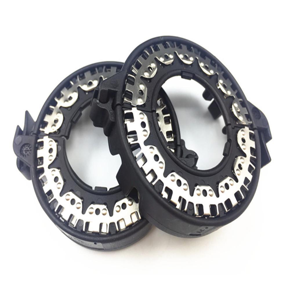 2x Xenon Headlight HID Bulb Holder Clip Ring Retainer Adapter D1 D2 D3 D4 Black