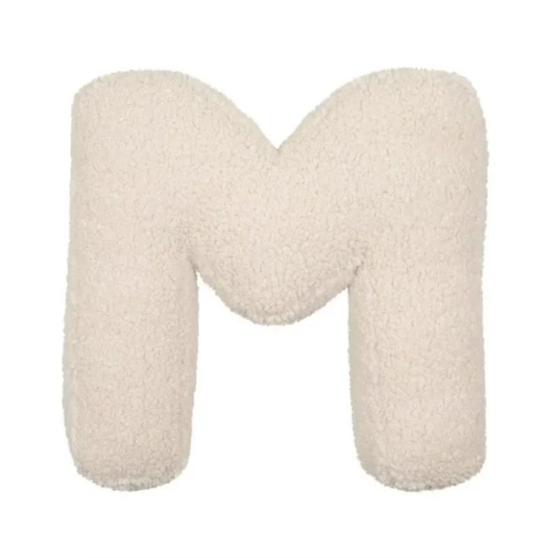 26 English Letters Throw Pillows Plush Stuffed Bed Sofa Cushion Seat Pillow Car Pillow Bedroom Decor Photography Props