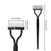 Separatore Ciglia Pettine per Ciglia Pennello Mascara Pennello Separatore Ciglia Pettine per Mascara Applicatore Mascara Curvo