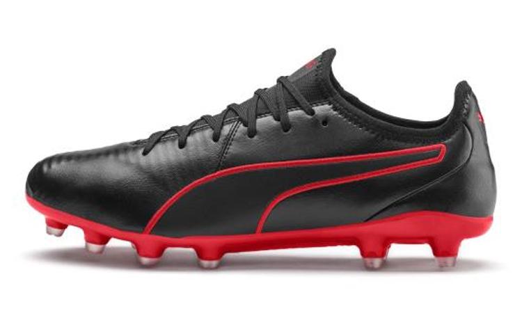 PUMA King Pro Fg PUMA Black High Risk Red 105608-03 42