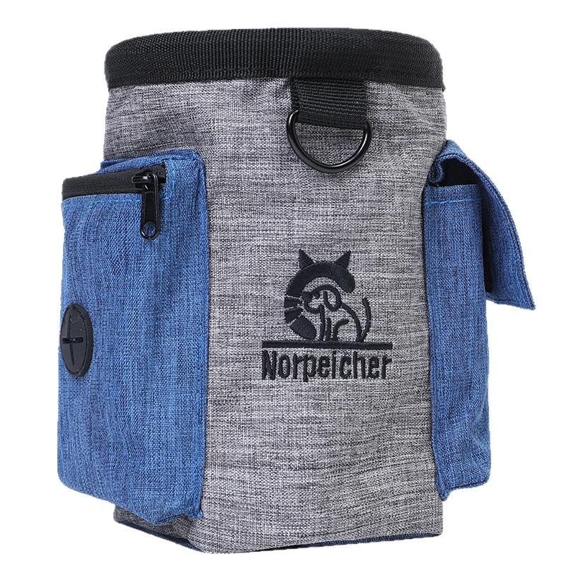 Pet Training Waist Bag Dog Walking Dog Training Tool Dog Training Artifact Snack Bag Dog Reward Dog Food Accompanying Bag
