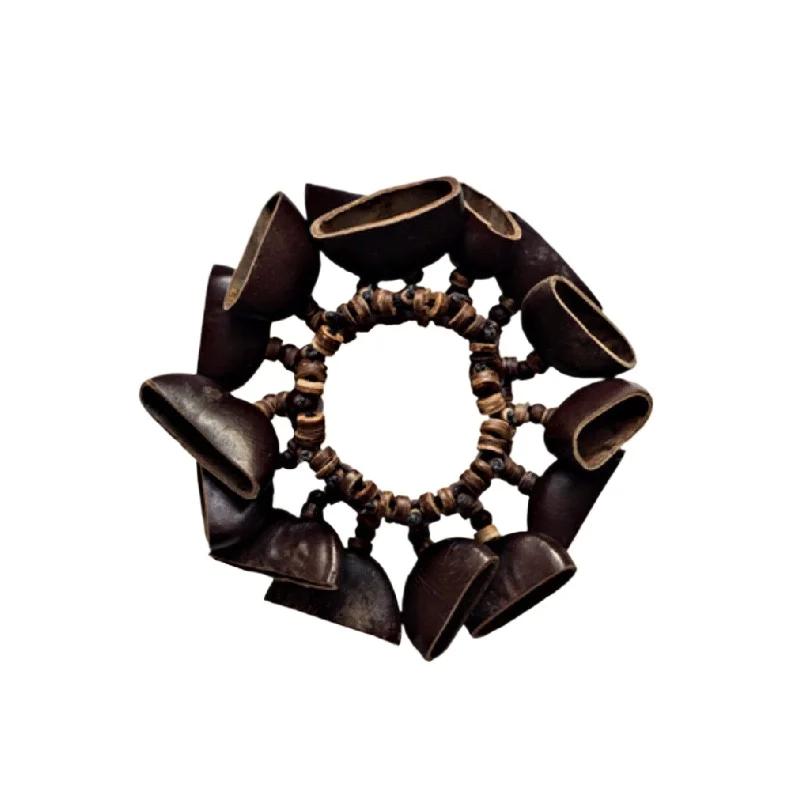 Samenhülle Handglocke Frucht Nuss Klangheilung Strahl Handglocken Therapie Konzert Bildung Musikalisches Schlaginstrument