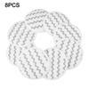 Lot de 8 lingettes pour serpillière Spinwave Smart Steam 3897A 3712 3712W Accessoires Aspirateur Pièces de Rechange