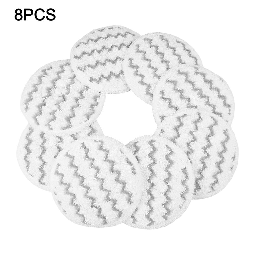 Lot de 8 lingettes pour serpillière Spinwave Smart Steam 3897A 3712 3712W Accessoires Aspirateur Pièces de Rechange