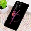 Dance Gymnastics Phone Case for Samsung Galaxy note 10 pro S26 Ultra S23 S24 FE S25 S21 S22 PLUS shockproof Cover