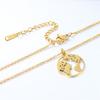 Small Globe World Map Pendant Female Gold Silver Color Stainless Steel Wanderlust Earth Necklace For Women Jewelry Travel Gift
