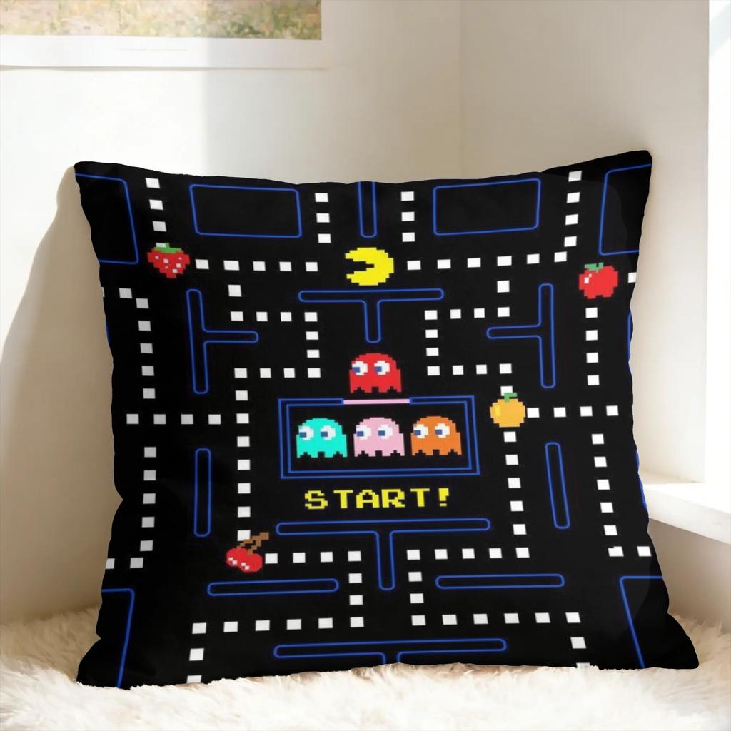 Pac-Man Pillowcases  Novelty Pillow Case For Wedding Party Home Decor Comfy Pillow Cover