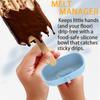 Silicone Ice Cream Holder Two in One Popsicle Stand Multifunctional Drip Catcher for Frozen Treats and Snacks