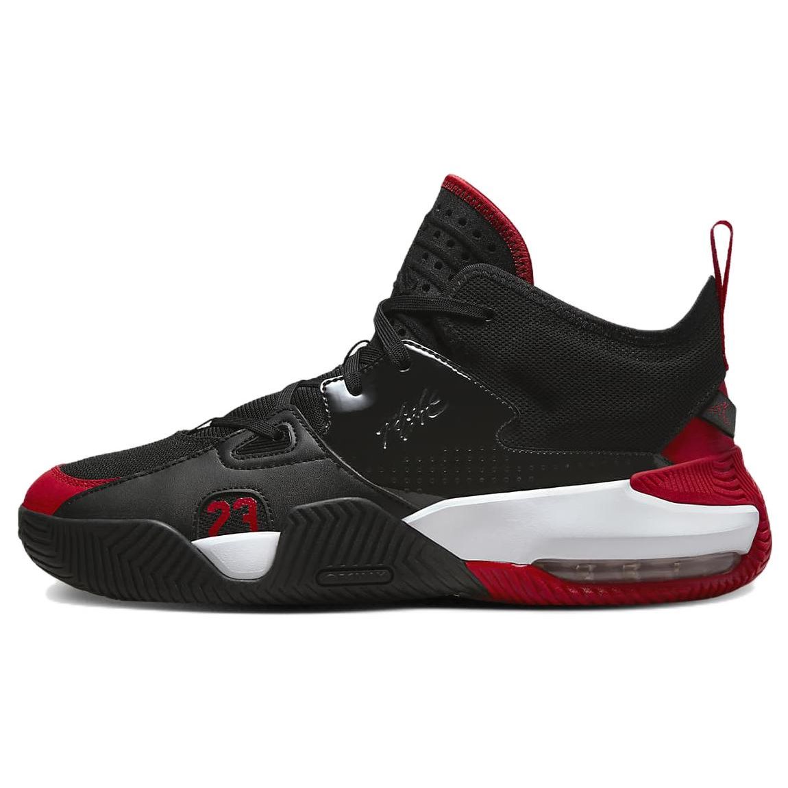 Кроссовки мужские Air Jordan Stay Loyal 2 Bred Черный Университетский Красный Белый DQ8401-016 45.5