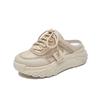 New Summer Half-support Dad Shoes for Women Mesh Breathable Students
