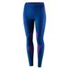 Dames Brubeck Casual Broek Marineblauw Polyamide Stof Slim Fit Stretch Comfort Alle Seizoenen