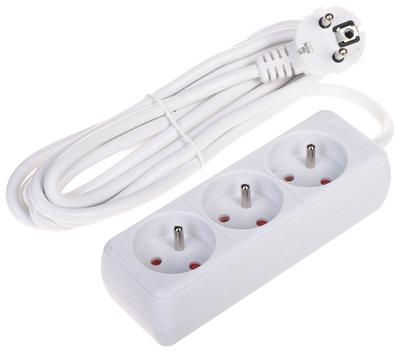Power Strip Pr-3M-3G/W (3 Sockets) 2.8M