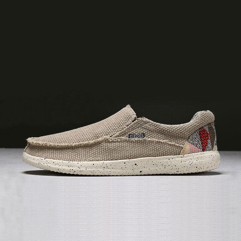 Summer Breathable Canvas Shoes Lazy Cloth Shoes Casual Board Shoes