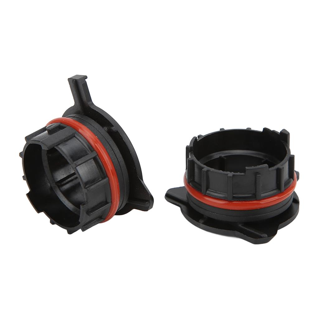 2 pièces Adaptateurs d'ampoule 100W Durables Opération Simple Douilles Porte-ampoule pour Ampoules H7 Phares LED