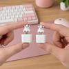 Clicky Button Keyboard Fidget Keychain Sheep Design Fidget Clicker Keychain  Pass Time