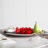 Stainless Steel Mirror Fruit Tray, Dining Table Decoration Storage Tray, Dessert Tray, Home Decoration, Scandinavian Style
