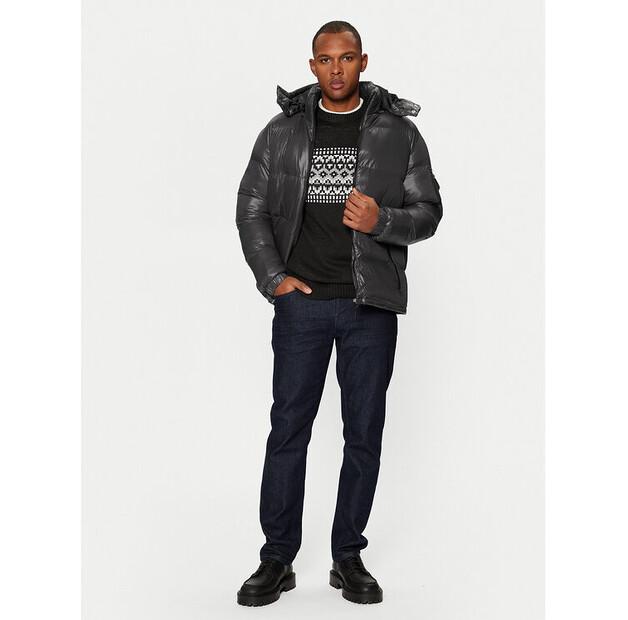 Down Jacket Brave Soul MJK-JAREDGREY Gray Regular Fit