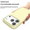 For iPhone 17 Pro Case PC+Liquid Silicone Anti-Scratch Lining Phone Cover