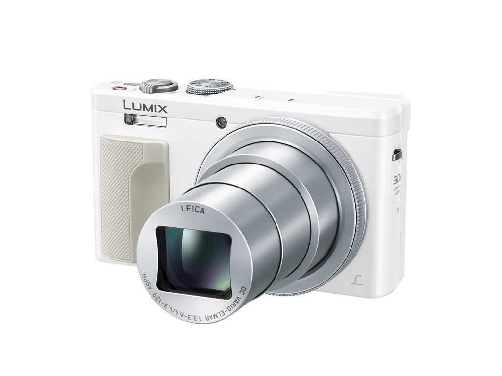 Panasonic Lumix TZ85 Compact Digital 30x Optical White Camera, Zoom, (DMC-TZ85-W)
