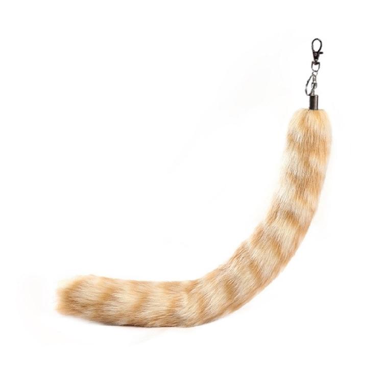 Animal Tail Key Holder Purse Bag Charm Keychain Decorations for Women