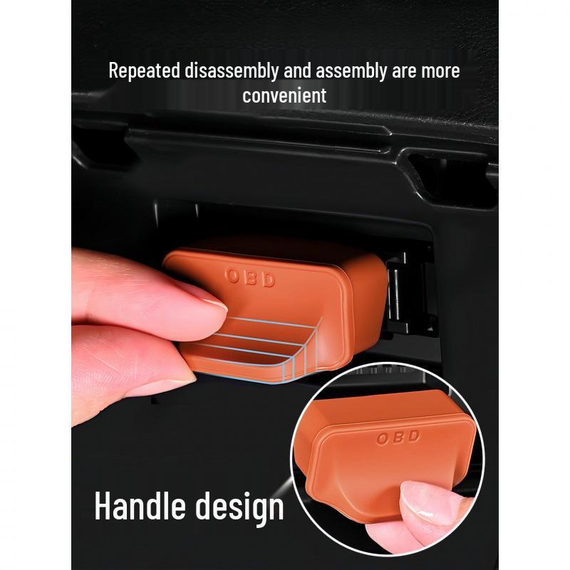 Honda CRV, Accord, Civic, Odyssey Silicone OBD Interface Cover - Waterproof & Dustproof Protection
