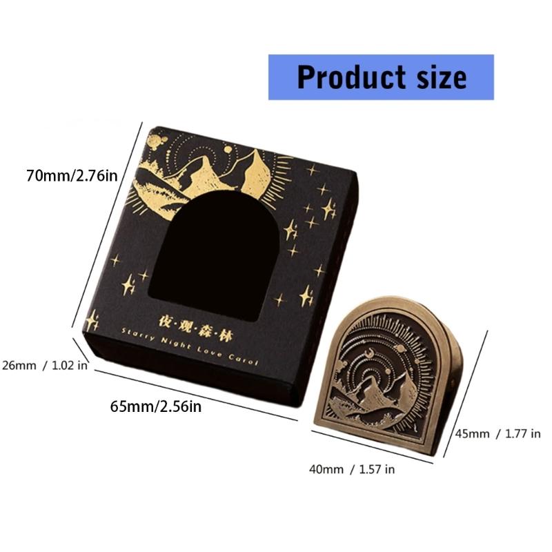 Vintage Paper Clip Metal Binder Clip for Journaling and Scrapbooking Metal Paper Clamp for Organizing File Photo Paper