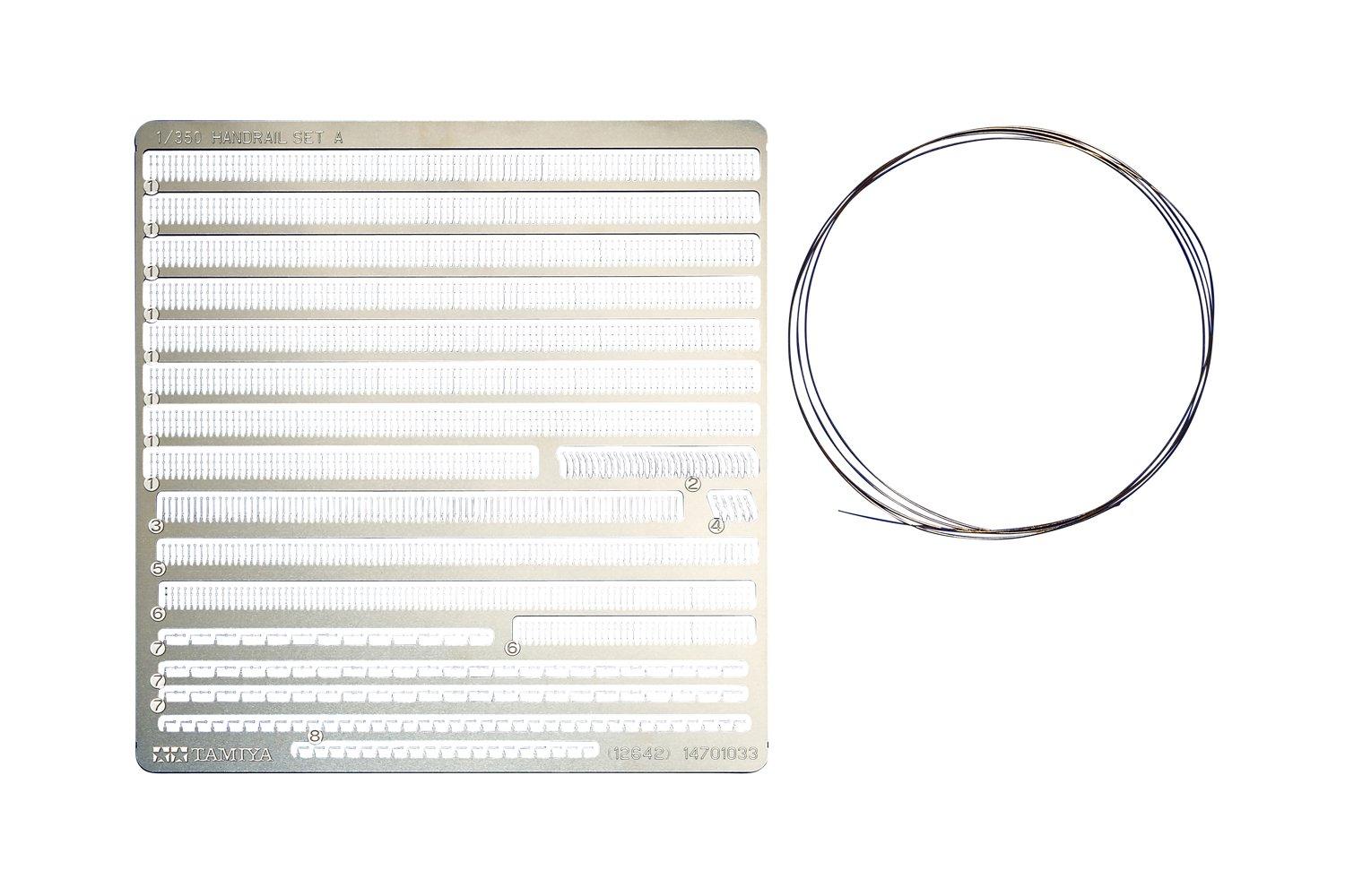 

Tamiya 1/350 Detail-Up Parts Series No. 42 Handrail Set A for Plastic Models (Part Number 12642)