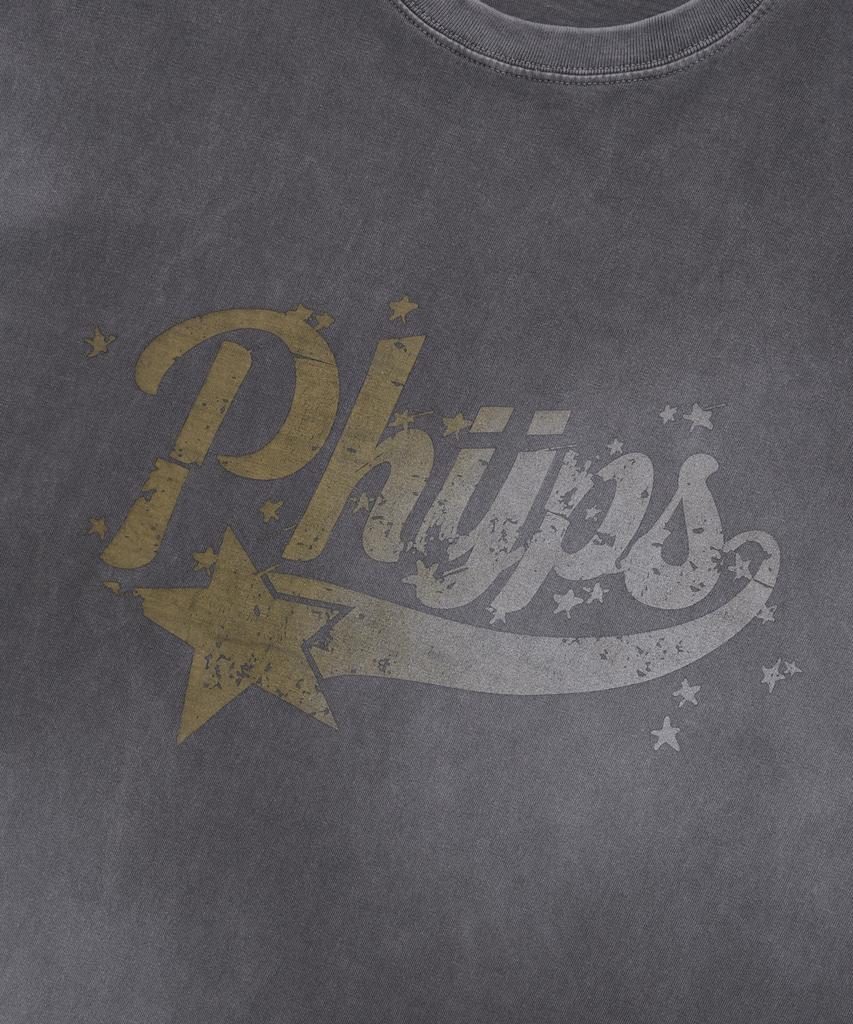 PHYSICAL DEPARTMENT Scatter Star Tail Ls Dark Gray
