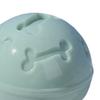 Pet Toy Molar Teeth Cleaning Hollow Bone Design Thickened Bite-Resistant TPR Material Chew Toy with Built-in Sound Ball