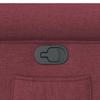 Recliner Chair with Lift Assist Wine Red Fabric