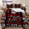 Horror Movie Night Blanket Threepiece Set 1 Duvet Cover 2 Pillowcase Without Core Christmas Birthday Gift Duvet Cover And Pillowcase
