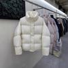 Stand-up Collar Milk Whirring Girlish Short Down Jacket Women's New Loose Foreign Style White Duck Jacket Winter