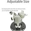 A03F-Mini Hobby Vise CNC Aluminum Alloy 50Mm Clamping Width 360° Swivel Adjustable Pin Vise