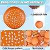 50 Pcs Hamburger Yo Yo Toys Bulk Plastic Yo Yo Toys Auto Return Entertaining Beginner Yo Yo With String For Kids Hamburger Yoyo