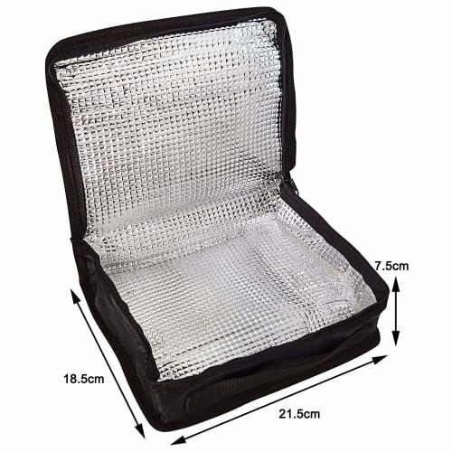 Skater Insulated Lunch Bag, 1 Tier Lunch Box, 600ml To 900ml, Includes 2 Ice Packs, Men's Lunch KB51