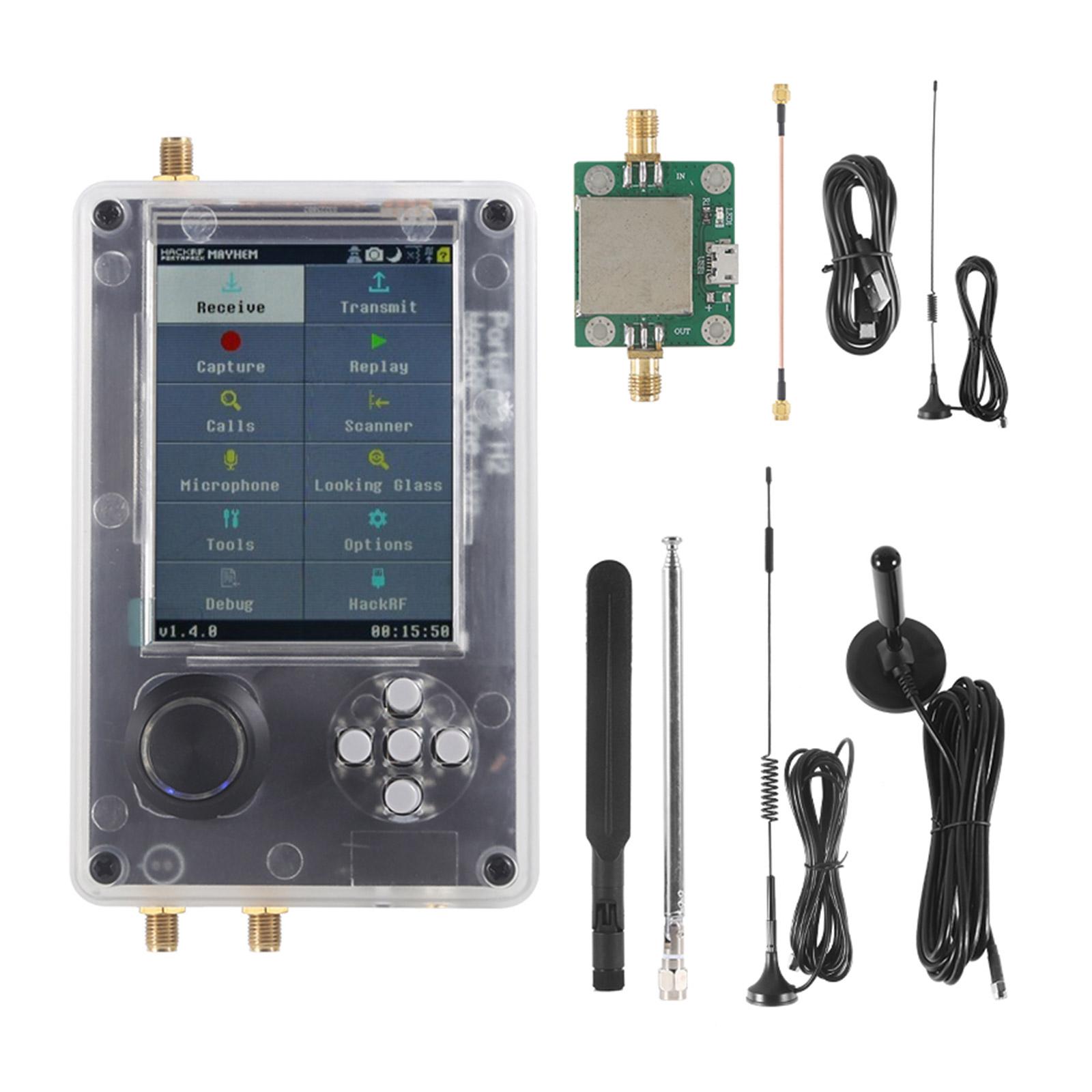

Портативный беспроводной радиоприемник SDR с 3,2-дюймовым TFT-дисплеем, радиообучающая плата, простое управление для мониторинга автомобиля