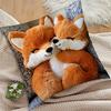 Niedliche Kissenhülle mit Fuchs-Print, mit Reißverschluss & maschinenwaschbar, Universelle Kissenhülle für Sofa, Schlafzimmer & Büro