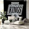 LA Kings Wall tapestry, aesthetic printed fabric blanket, suitable for bedroom, living room, and home decor.