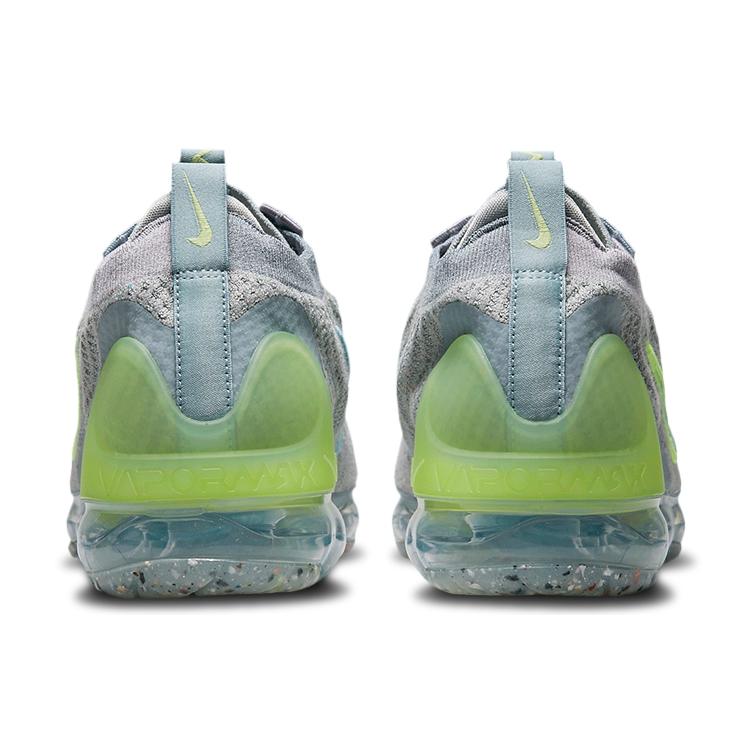 New Nike Air VaporMax 2021 Fk Particle Grey Liquid Lime DH4084-003