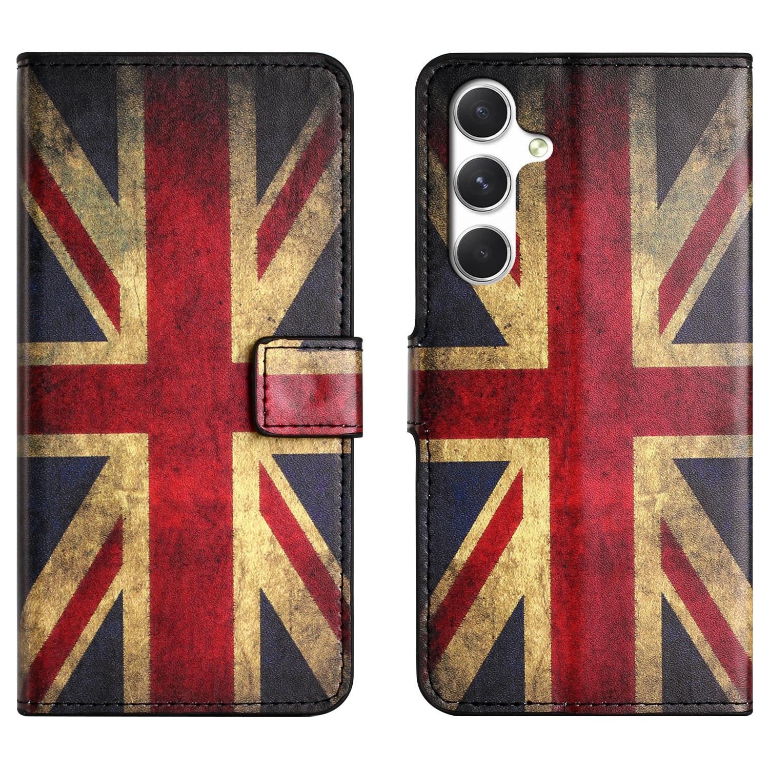 For Samsung Galaxy S26 Case Pattern Print PU Leather Wallet Phone Cover